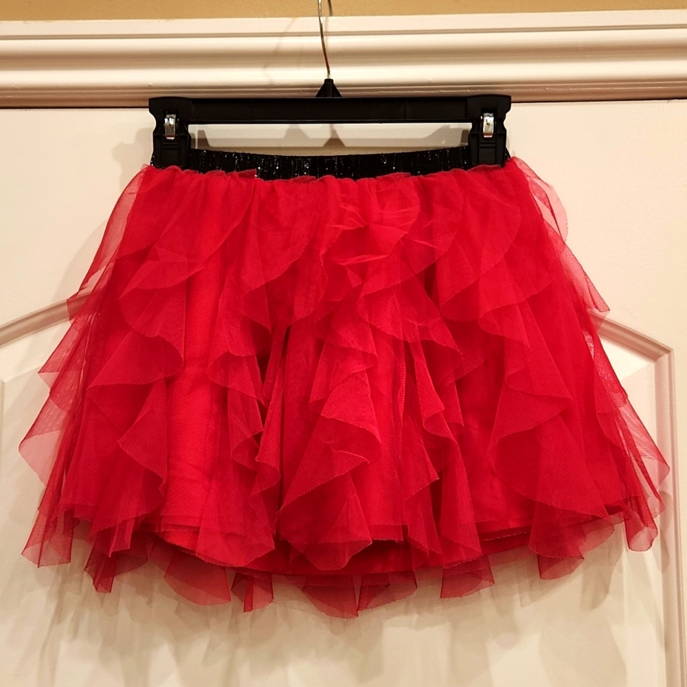 Cherokee Ruffled Tulle Skirt size M 7/8